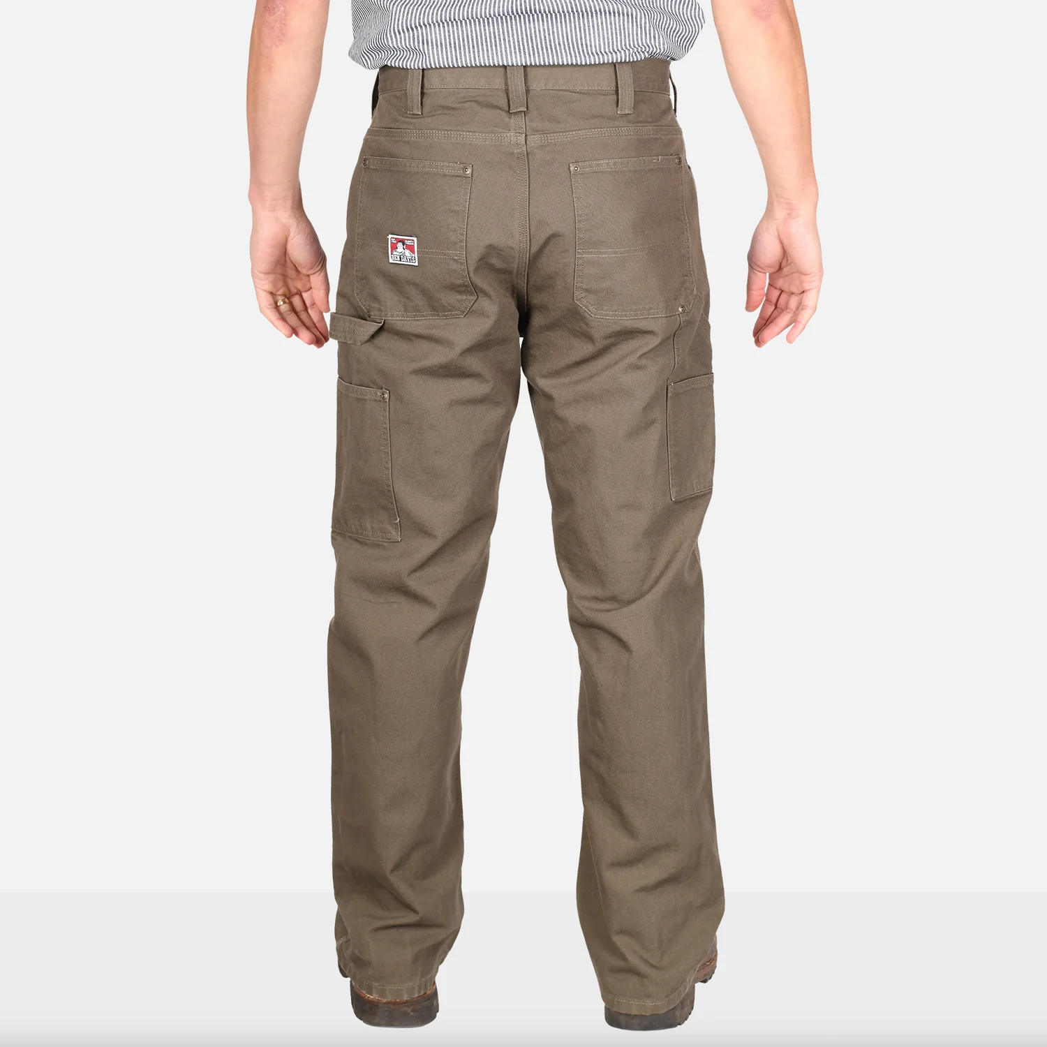 Canvas Carpenter Pants - Black - Image 2