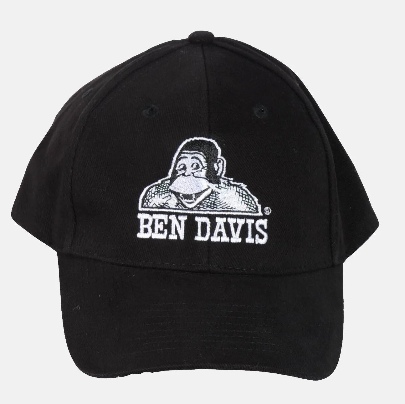 Embroidered Baseball Cap - White